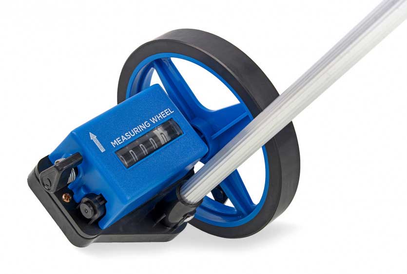Profesionální měřící kolečko, měřič vzdálenosti, průměr kola 160 mm