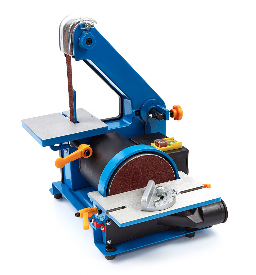 HBM 130, kombinovaná pásová a kotoučová bruska, 300W, 9 kg