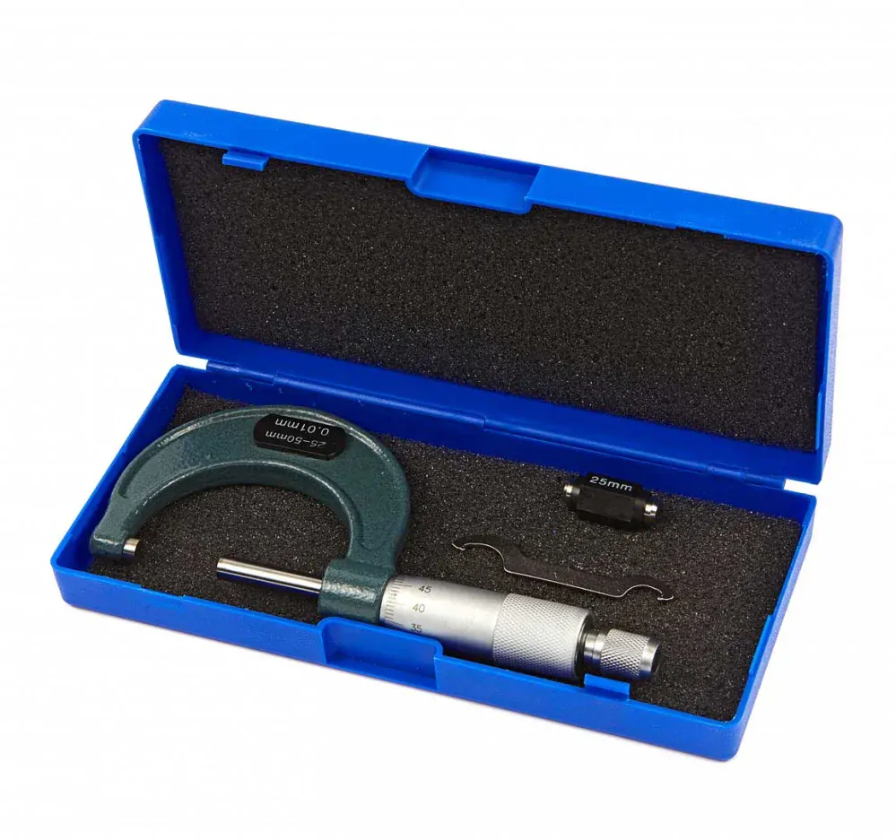 Mikrometr analogový třmenový, rozsah 25 - 50 mm