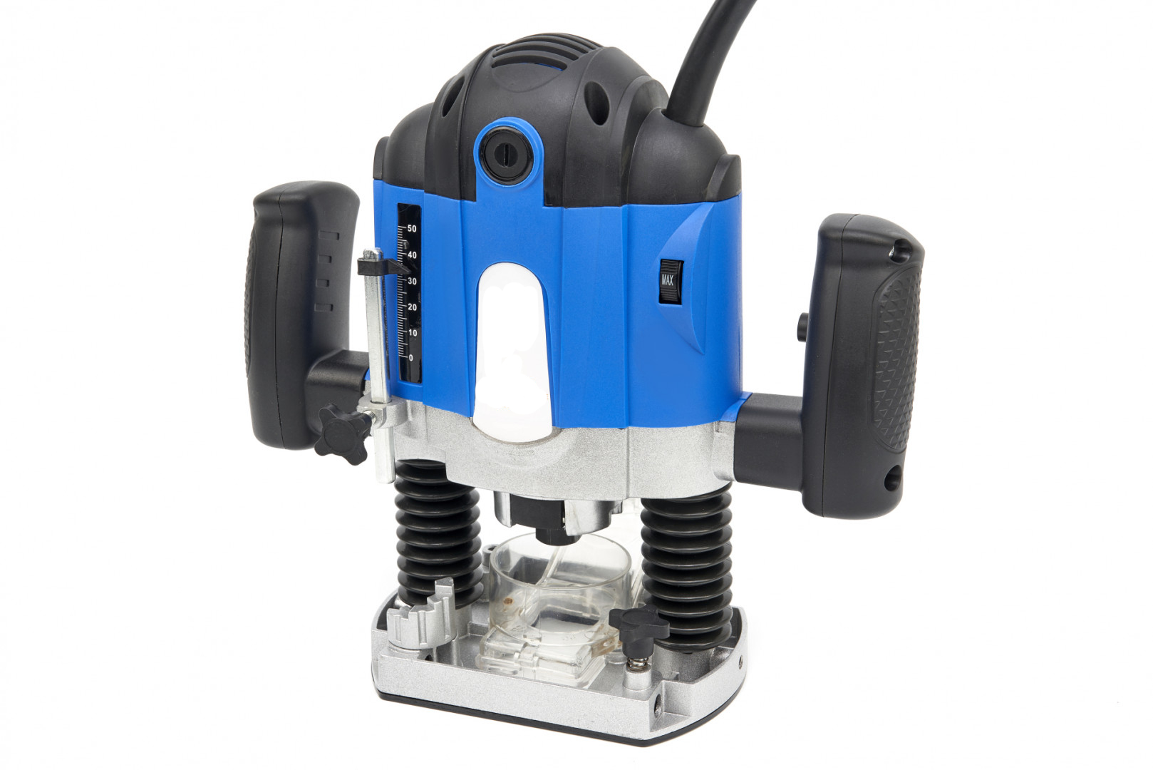 Horní frézka na dřevo 1200 W s regulací otáček, ergonomická držadla