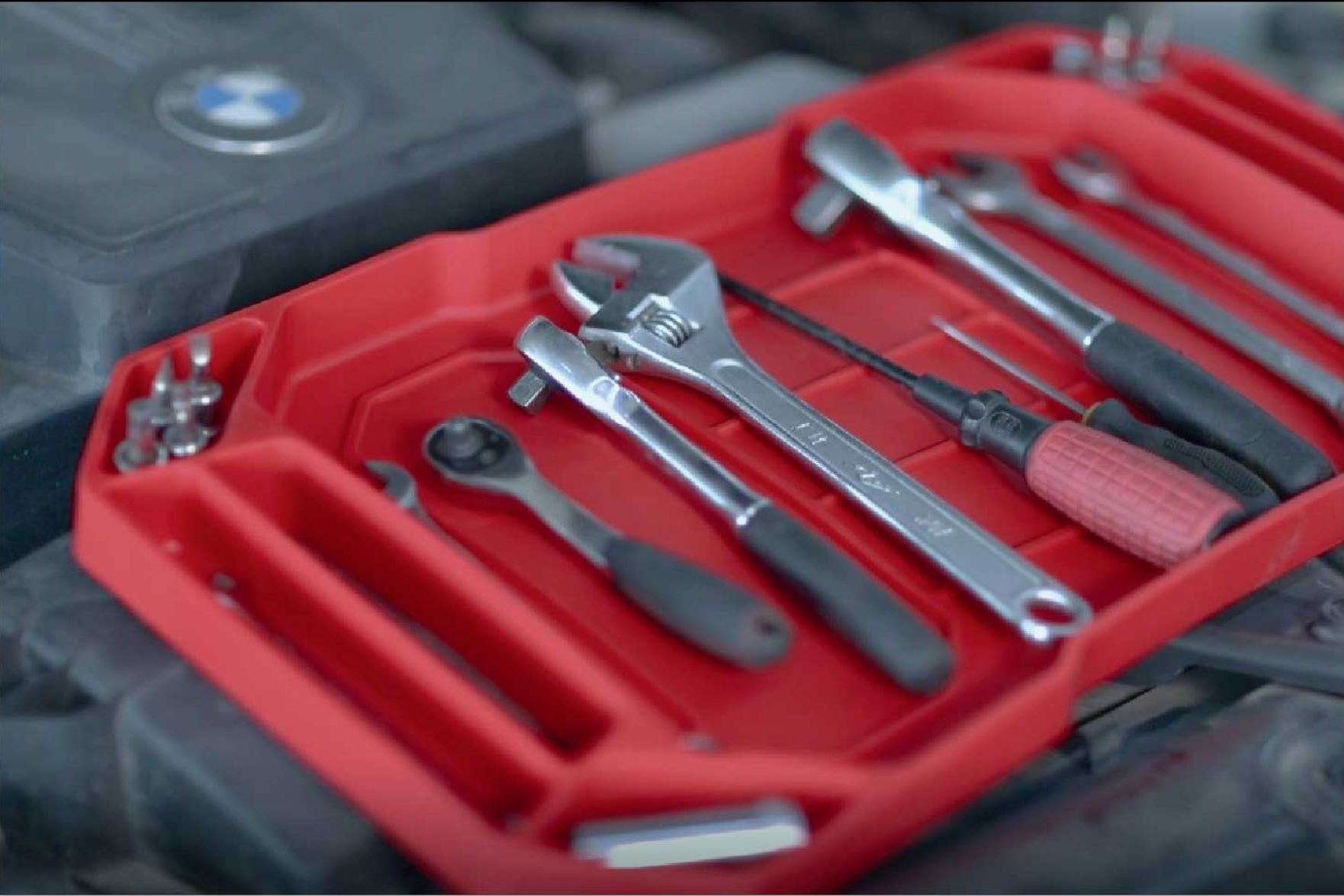 Flexibilní zásobníky na nástroje, sada 3 kusy, Welzh