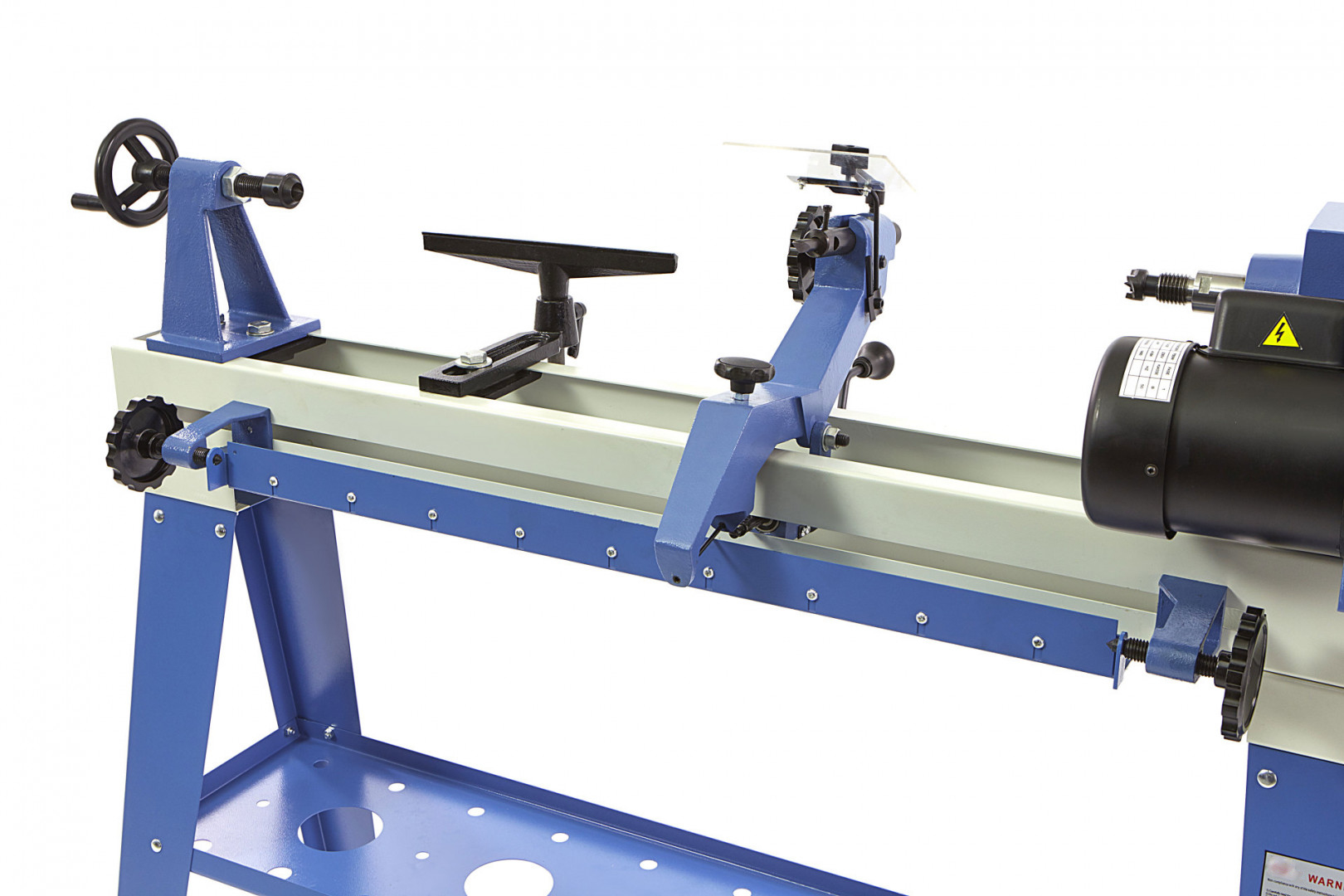 HBM 1100, soustruh na dřevo s variabilními otáčkami a kopírovacím nástavcem, 70 kg