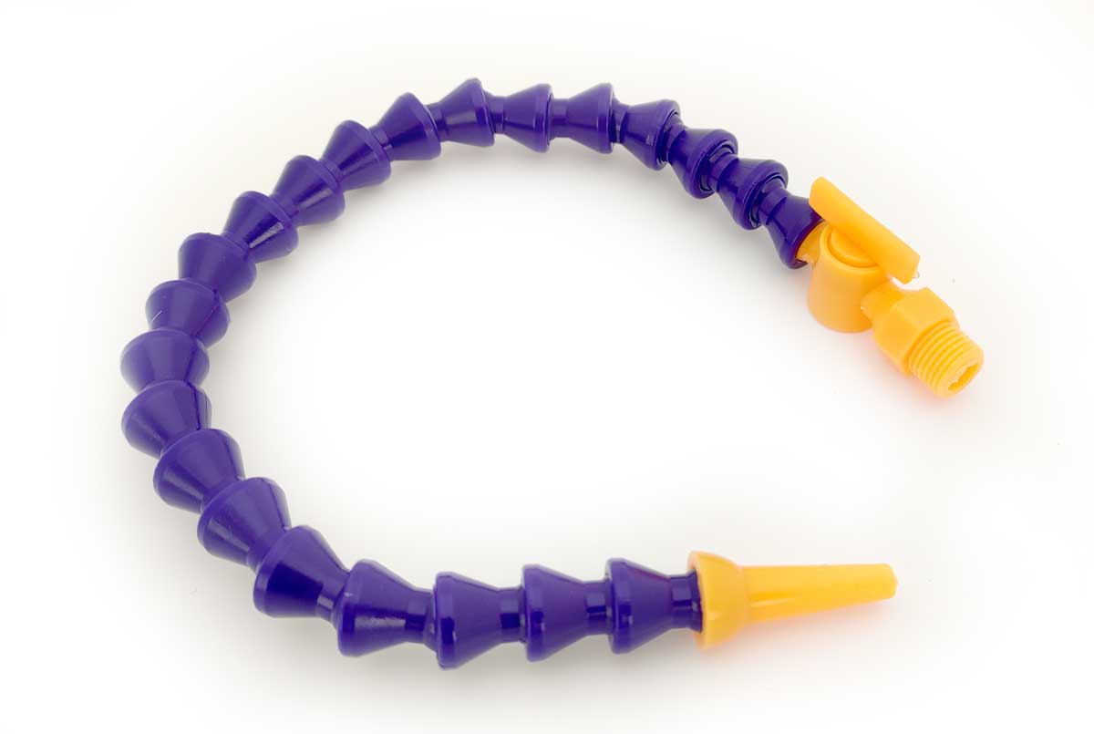 Flexibilní hadička chlazení 1/4", s kohoutkem 400 mm