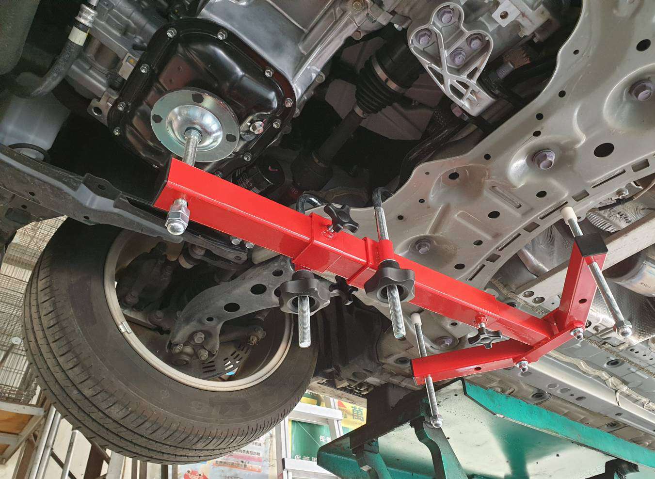 Univerzální podpěra, nosnost až 400 kg, Welzh