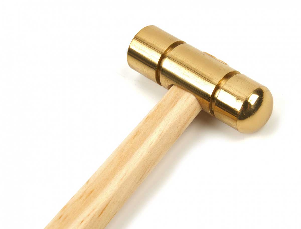 Kovotepecké kladívko mosazné - 100 g, délka 230 mm