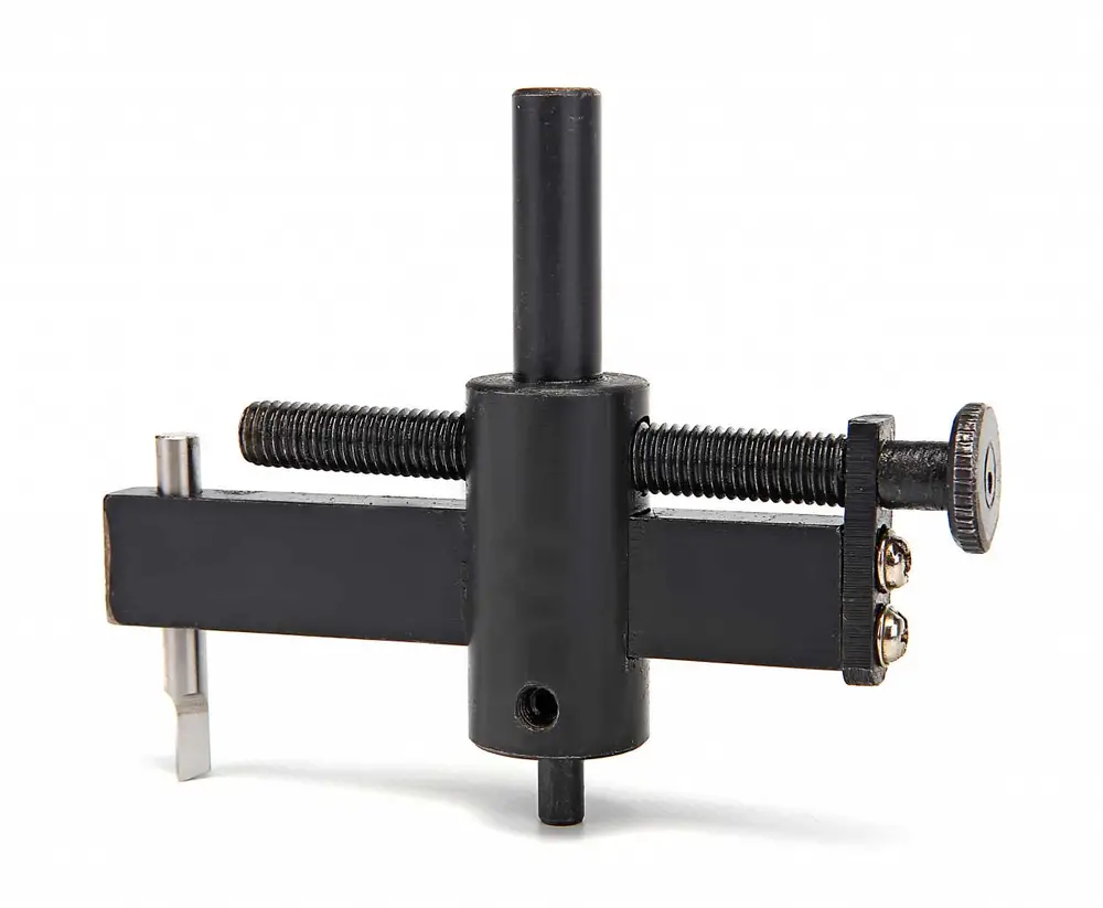 Vykružovací hlava na plech pro frézku nebo vrtačku, rozsah 40 - 165 mm, upnutí 12 mm