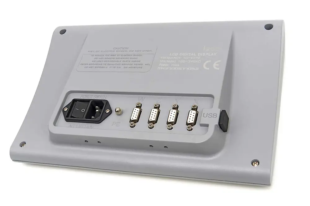 i200 DRO - profesionální digitální odměřovací jednotka pro soustruh i frézku, 3 osy, velký LCD displej, made by SINO