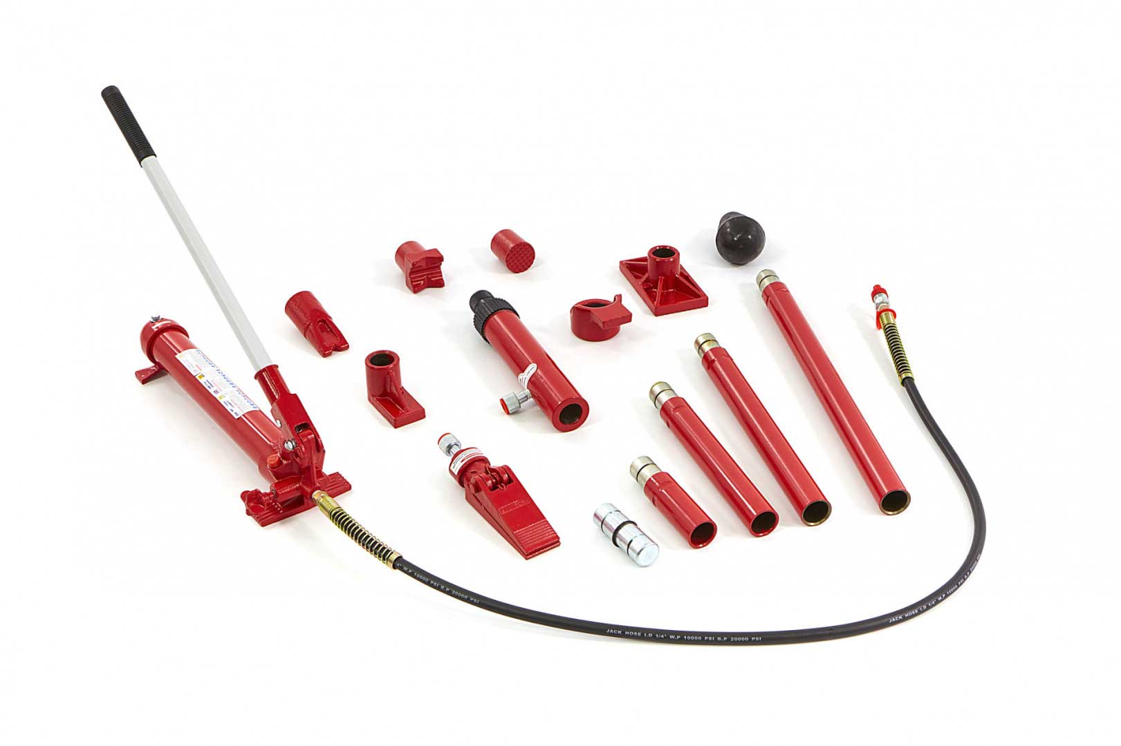 Hydraulická rozpínací souprava - sada, tlak až 10 t, 32 kg