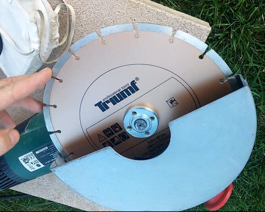 Kotouč diamantový dělený segmentový 230 mm, Triumf