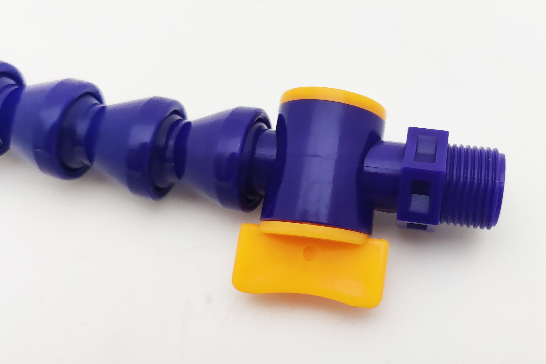 Flexibilní hadička chlazení 3/8", s kohoutkem, délka 300 mm, plochá tryska