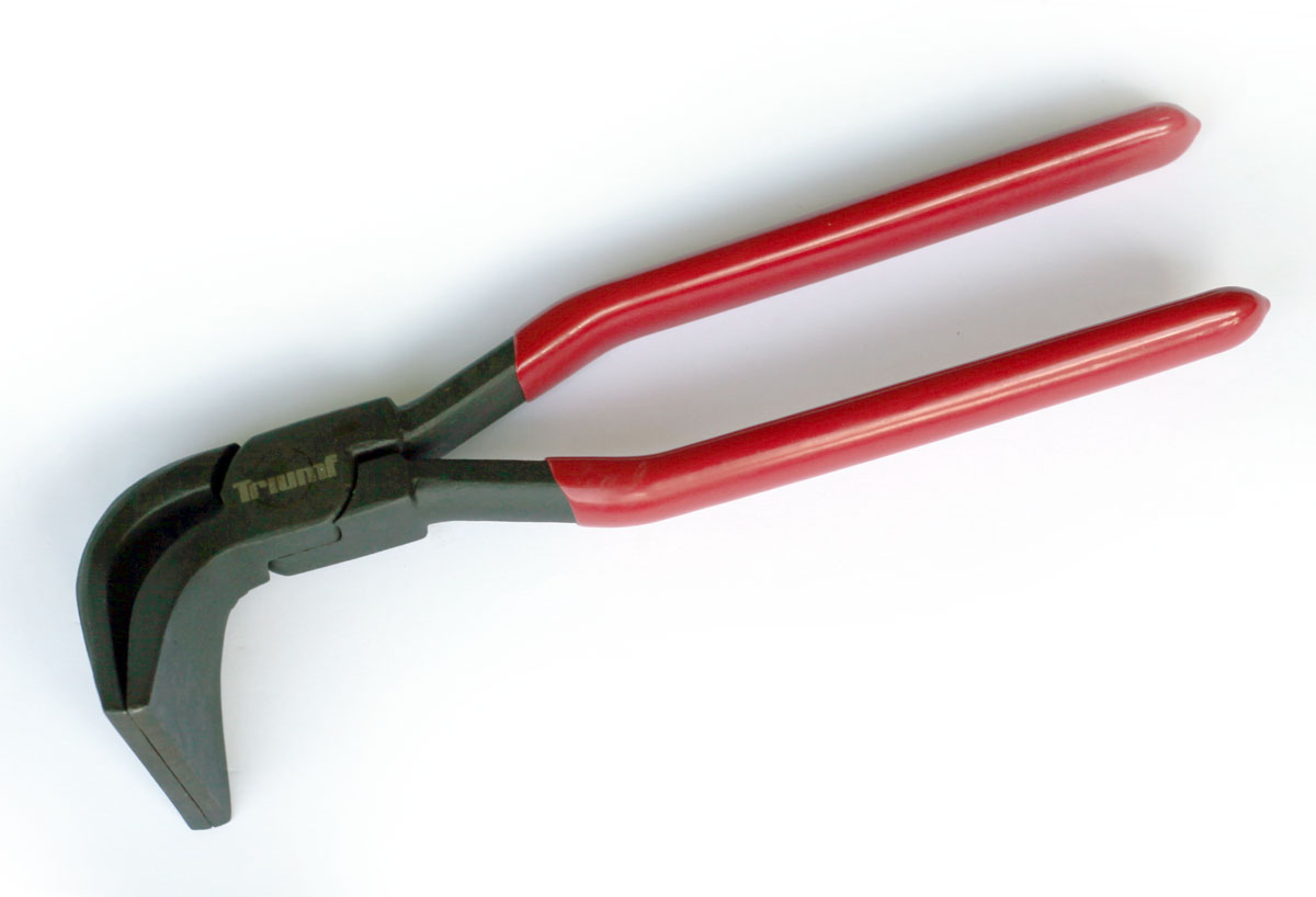 Kleště klempířské zahnuté 90°, 260 mm, Triumf