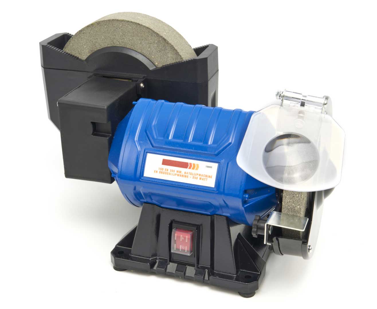 Kombinovaná bruska pro suché i mokré broušení nástrojů a nožů, 150 a 200 mm, 10 kg