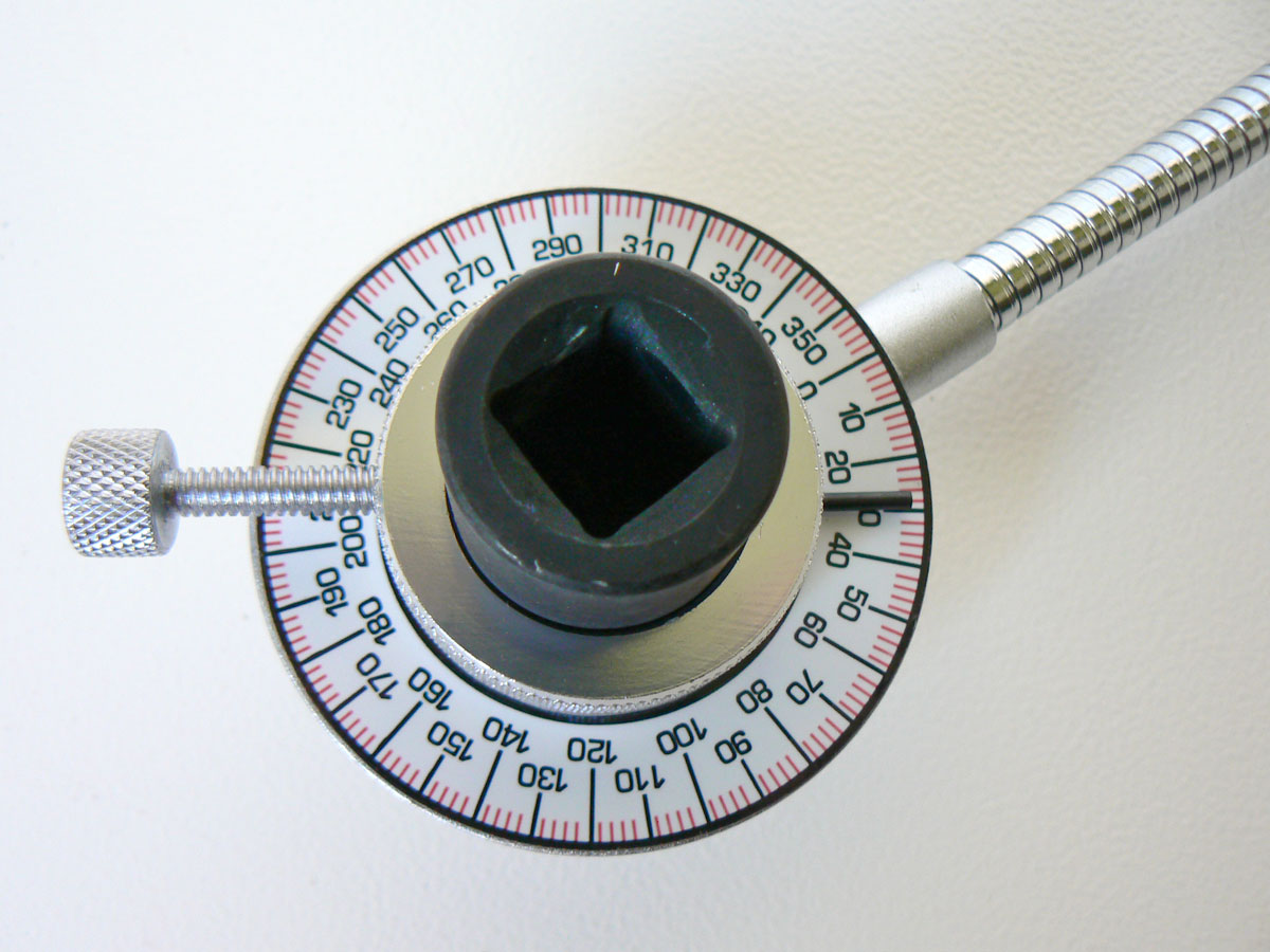 Úhloměr ráčnový ohebný nástavec s magnetem, 1/2“, Triumf