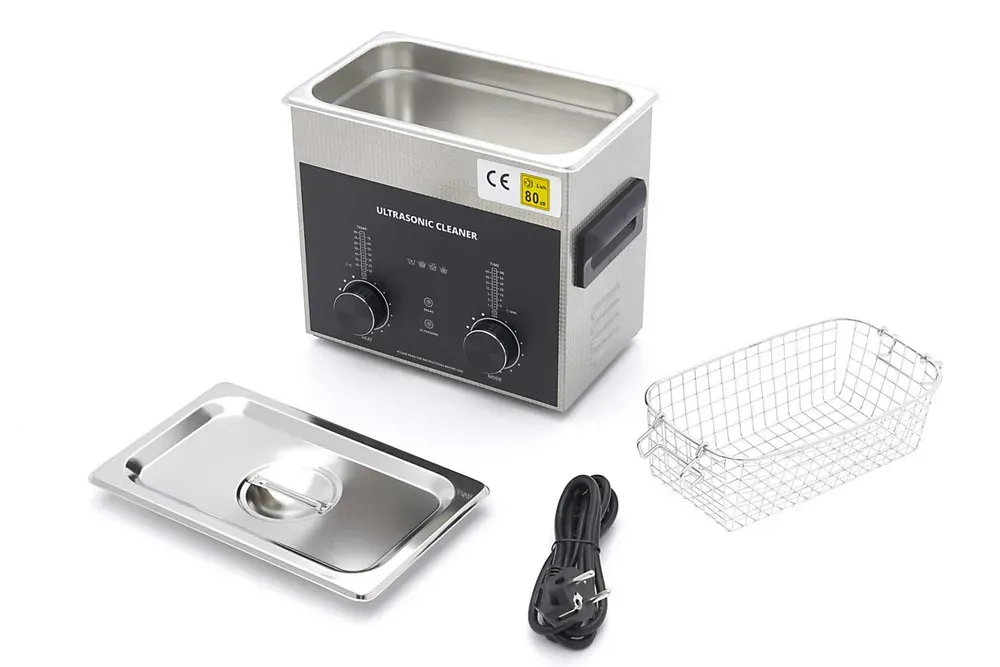 Precizní ultrazvuková čistička 3.2l s ohřevem, funkce "DEGAS", celkový výkon až 220 W