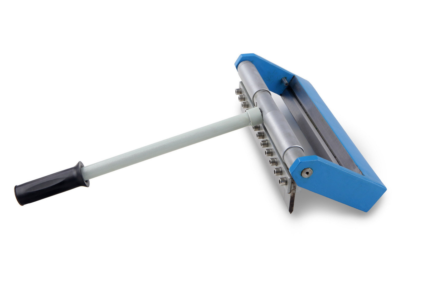 Mini segmentová ohýbačka plechu 300 mm, upnutí do svěráku, 12 kg