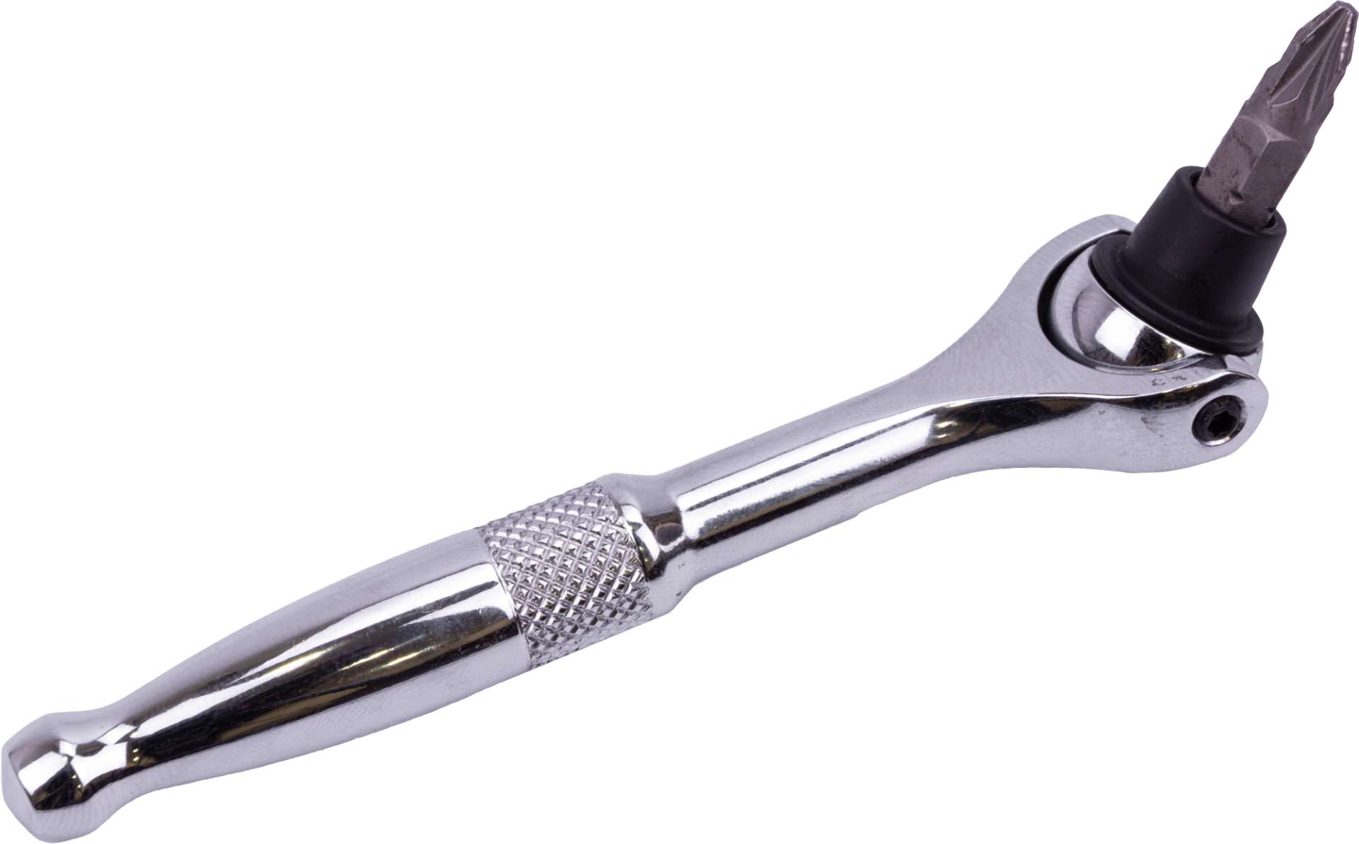 Sada výklopných mini ráčen 1/4"  a 6-hran pro bity, 100 mm, 72 zubů, Welzh