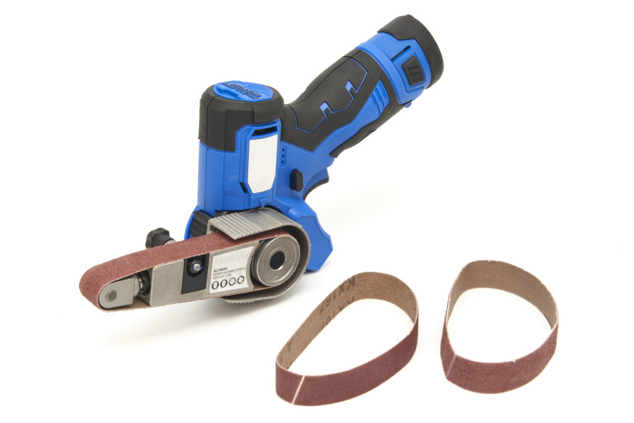 Multifunkční bezdrátový AKU nástroj 3 v 1, řetězová pila, bruska a fukar na listí