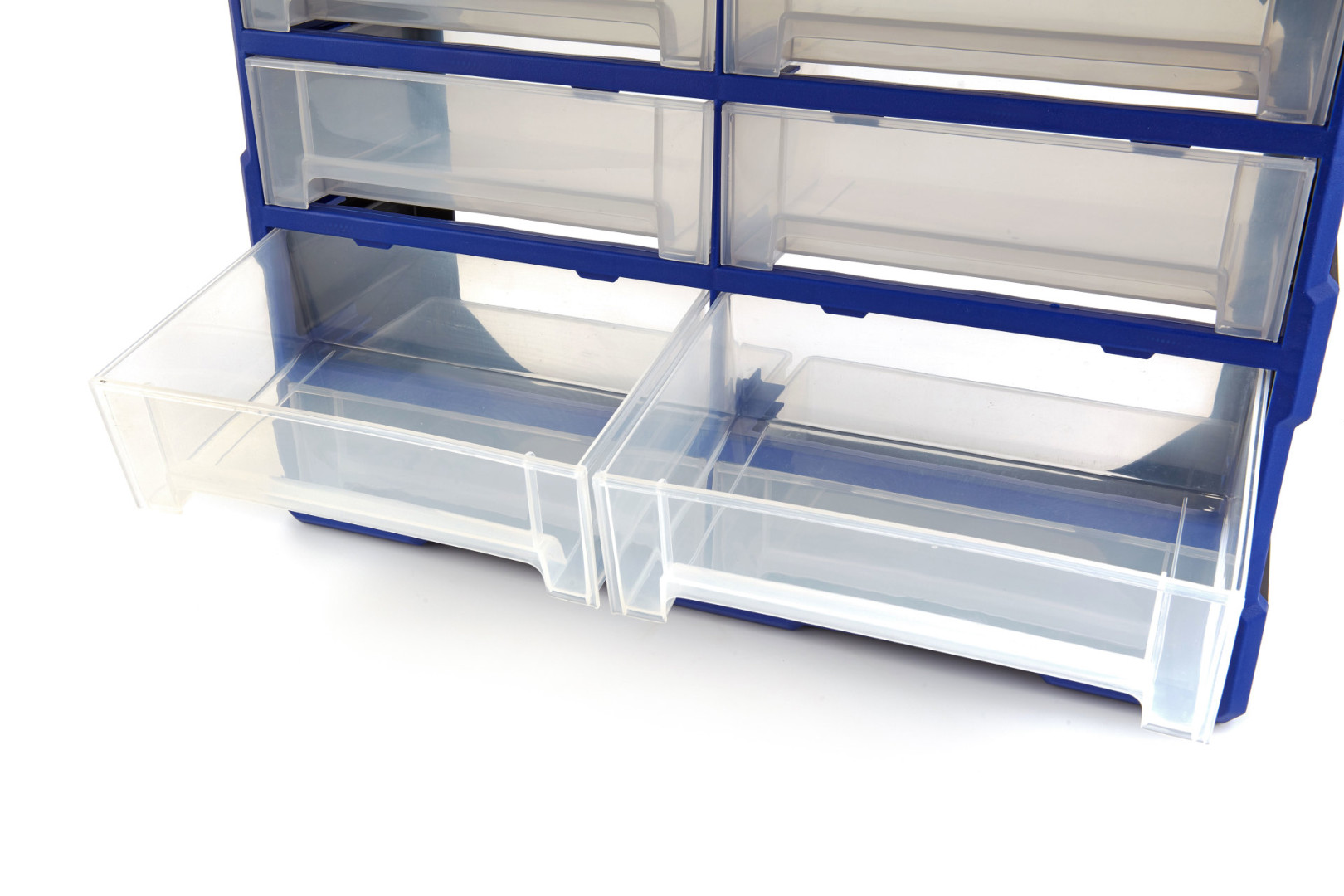 Plastový úložný box s 8 zásuvkami 52 x 37 x 16 cm