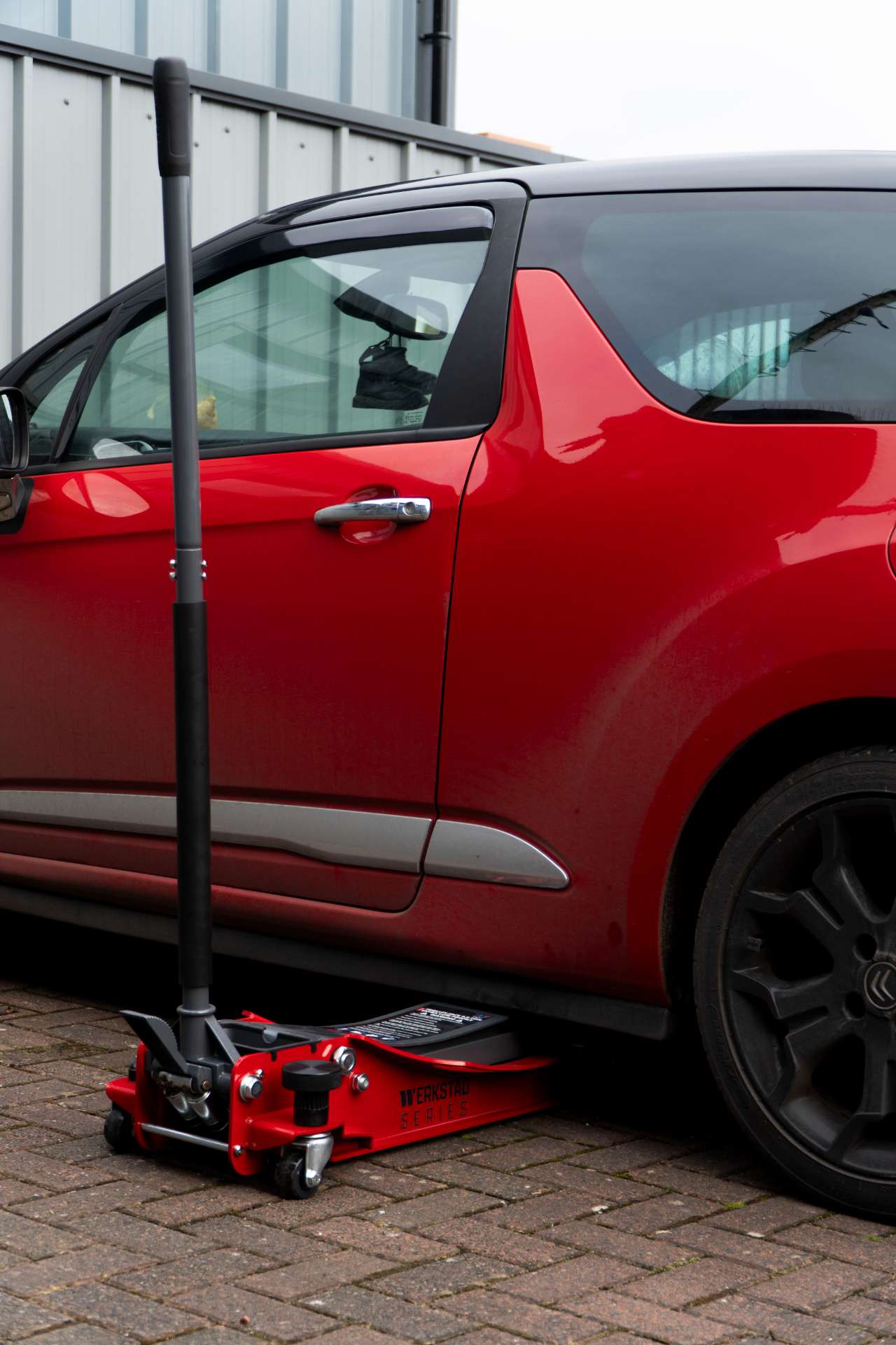 Zvedák hydraulický, hever, 4.5 tuny, zdvih až 600 mm, Welzh