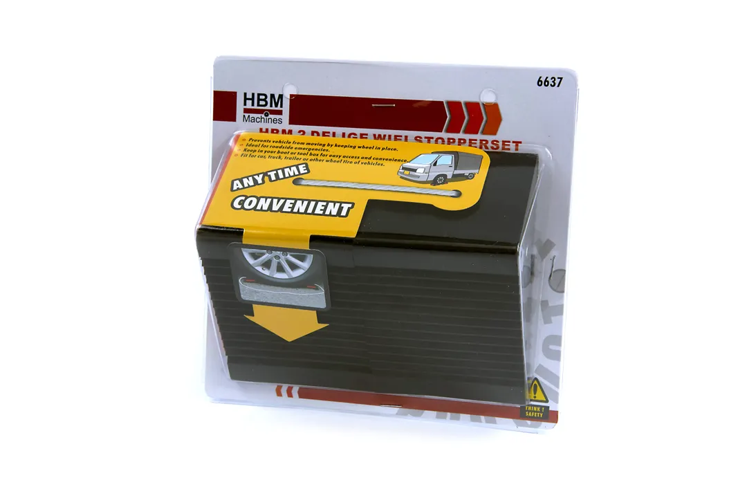 Zakládací klíny pod kola auta, plastové, 2ks