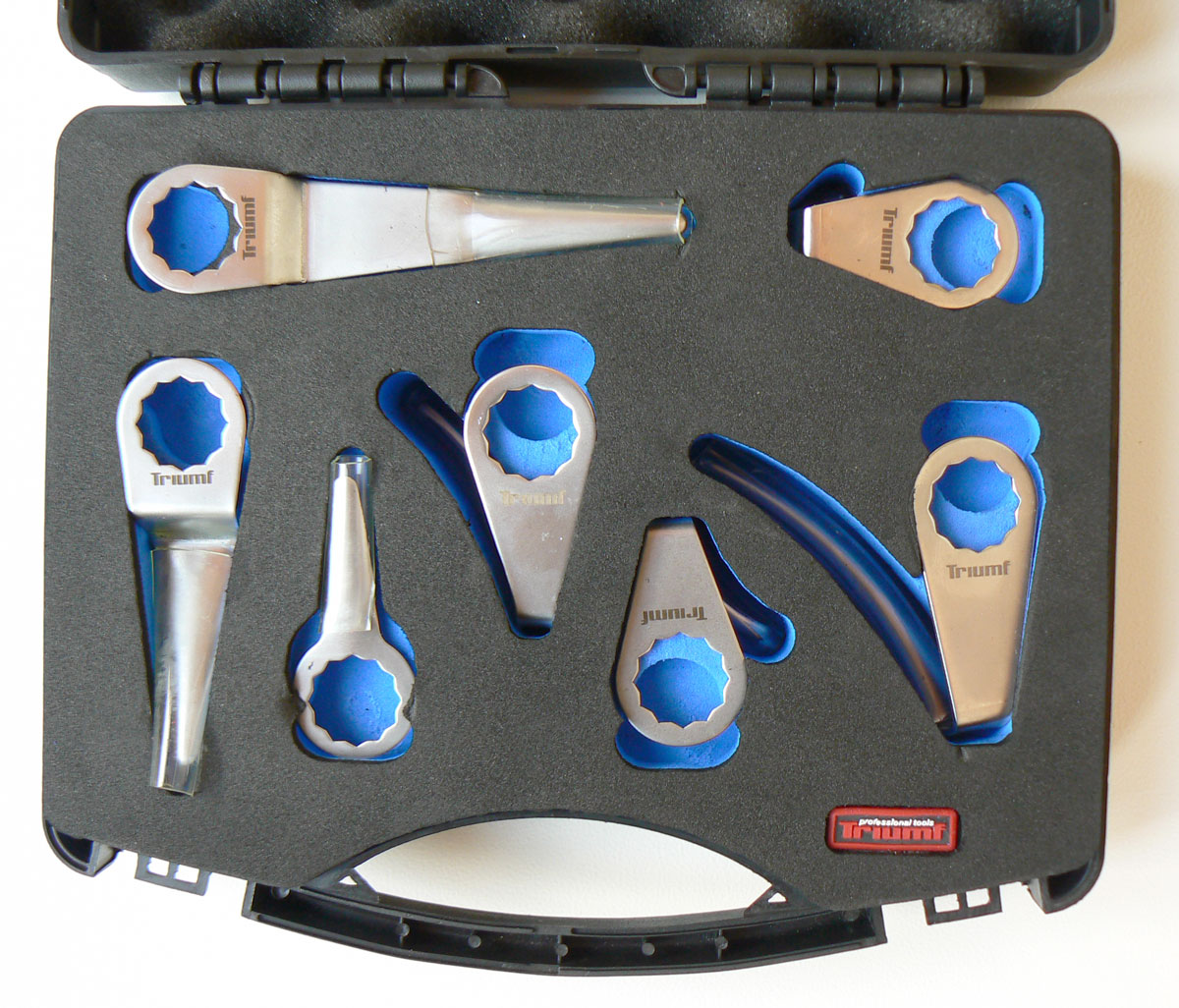 Nože vyřezávací na lepená autoskla, sada 7 dílů, Triumf