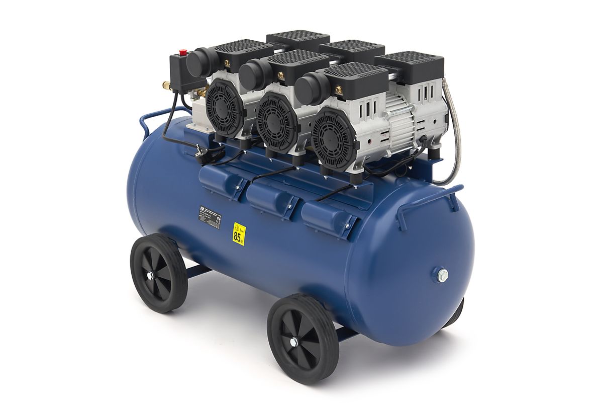Tichý kompresor, 3HP, 90l, HBM