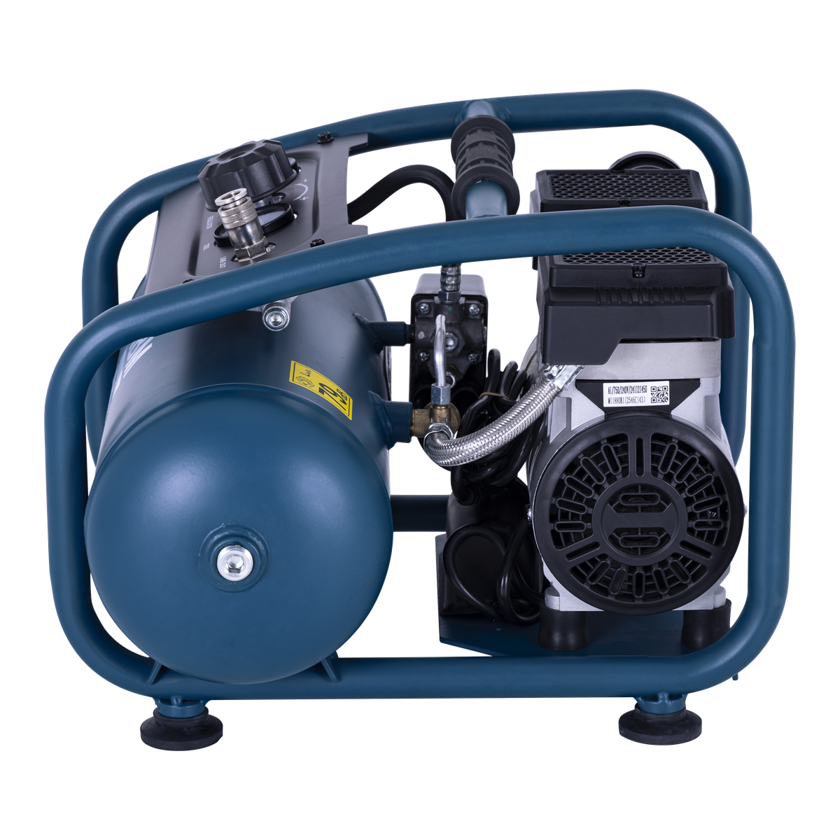 Tichý kompresor, 1HP, 11l, HBM