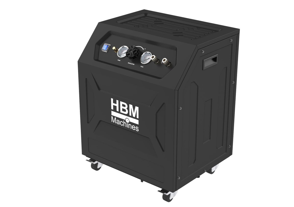 Tichý kompresor, 1HP, 35l, HBM