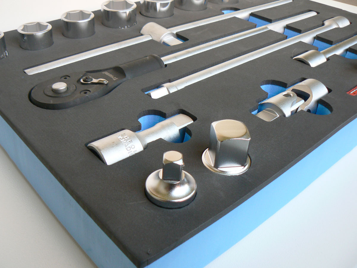 Modul gola sada, 3/4“, 21 dílů  - 585 x 405 x 50 mm, Triumf