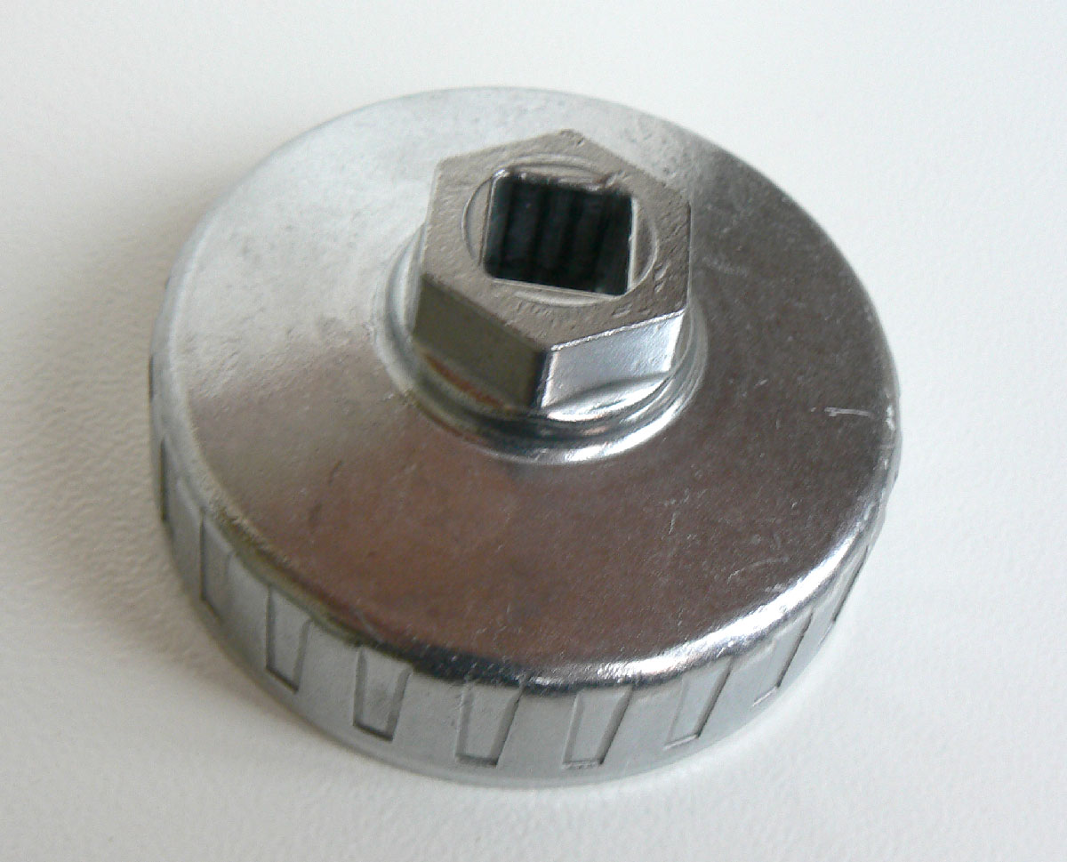 Hlavice nástrčná 1/2", na olejové filtry, 14-ti hran, 74 mm, Triumf