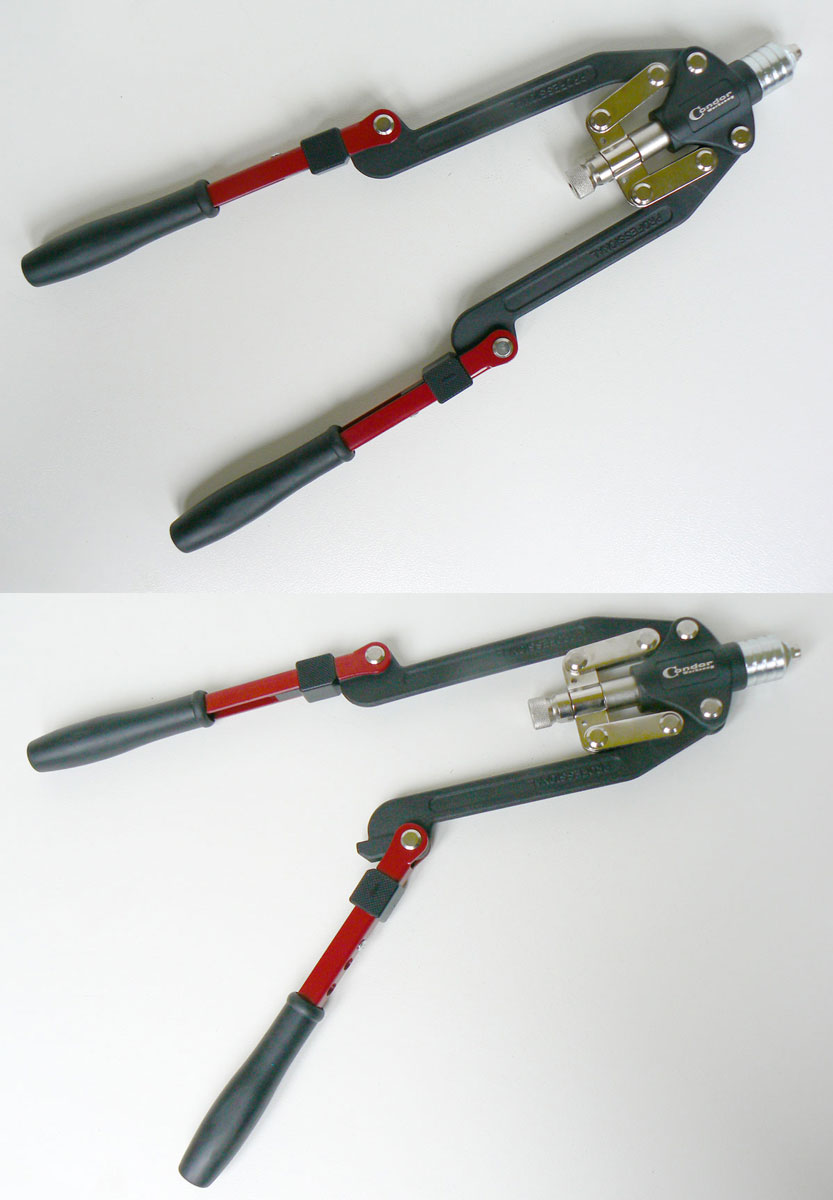 Kleště nýtovací pro maticové a trhací nýty - sada, Condor Werkzeug