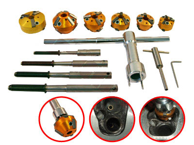 Frézy na sedla ventilů s karbidovými plátky, Condor Werkzeug