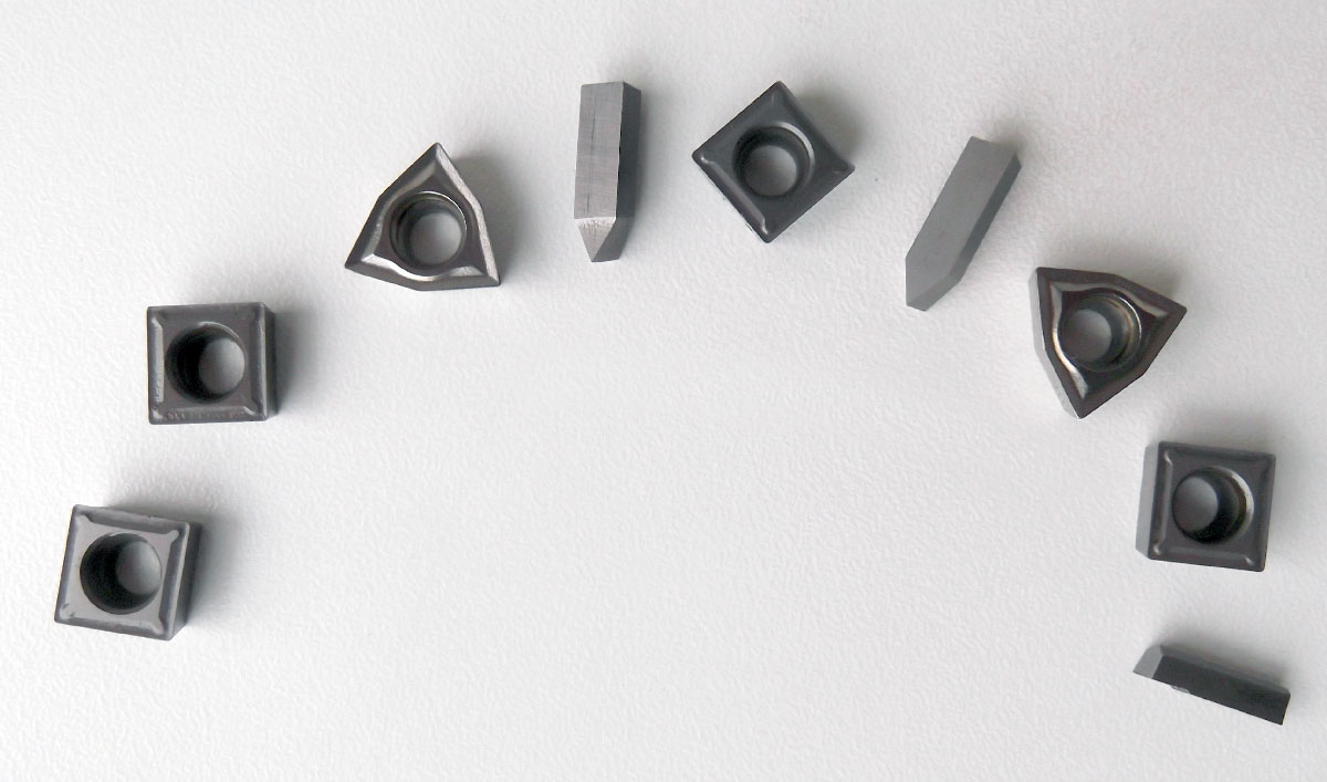 Soustružnické nože 10 mm s výměnnými plátky, sada 9 dílů, Warco