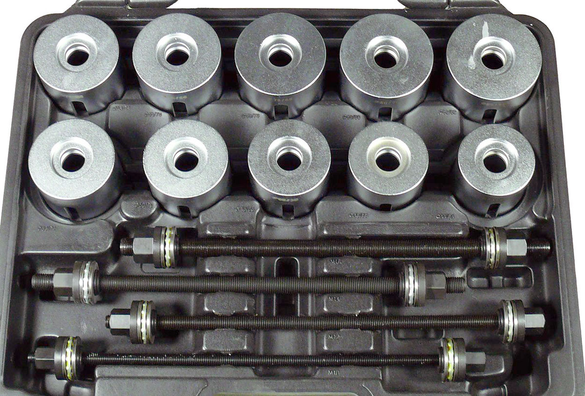 Sada na montáž a demontáž ložisek a silentbloků - 24 dílů, Condor Werkzeug