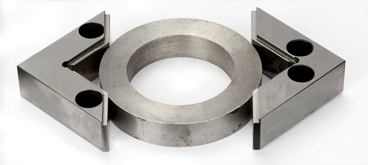 V-čelisti pro strojní svěrák  DH-1, Warco