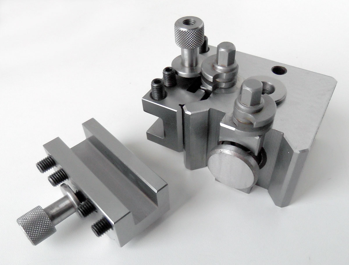 Rychloupínač nástrojů, osa obrábění 125-150mm, 2 držáky,  Warco