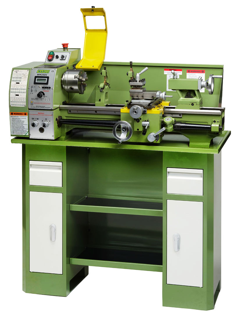 Podstavec s úložným prostorem, pro soustruh Warco WM 250 / WM 250V