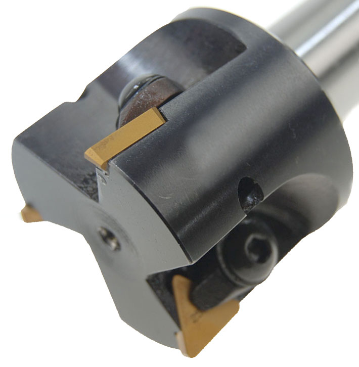 Frézovací nástroj s VBD - průměr 50 mm, 3 břity, kužel R8, Warco