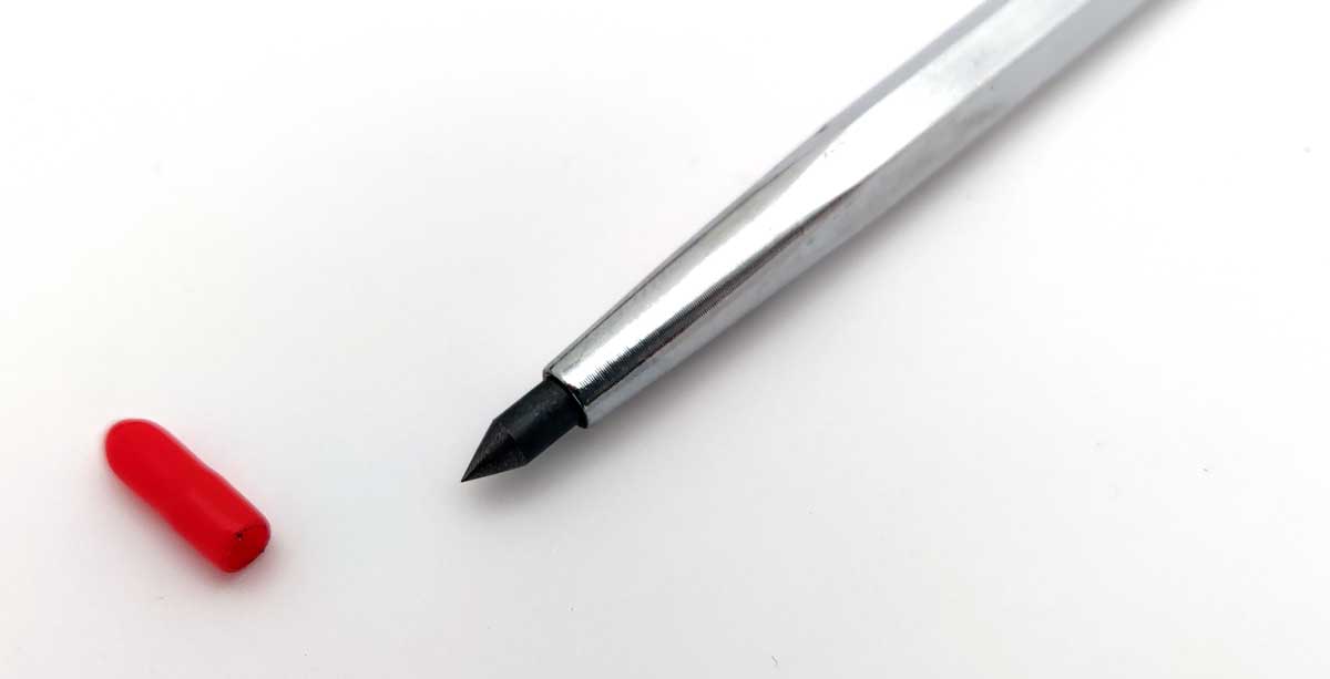 Rýsovací jehla s karbidovým hrotem, 150 mm, KM