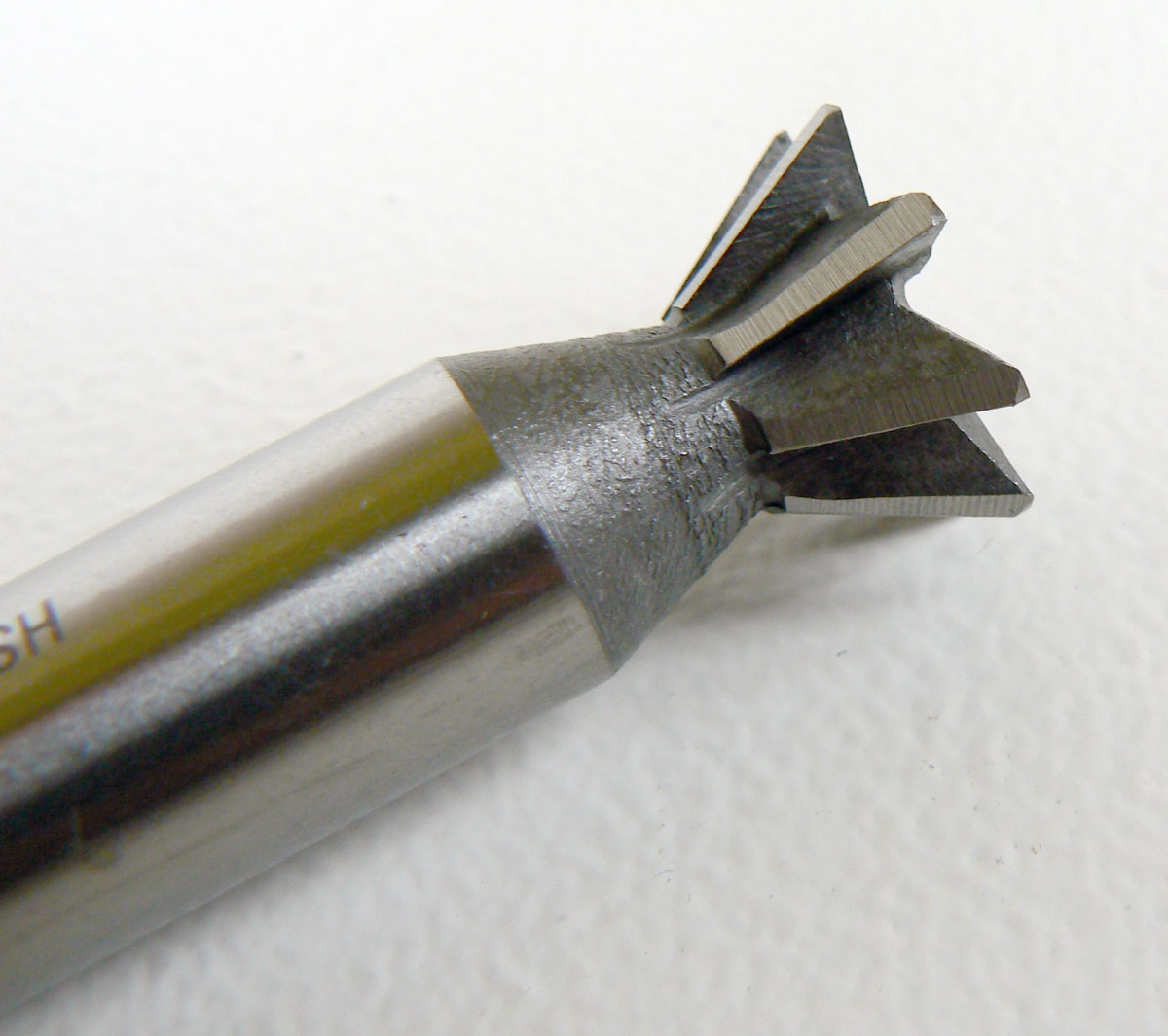 Úhlová stopková fréza 60°, HSS Cobalt  se závitem, 16 mm, Warco