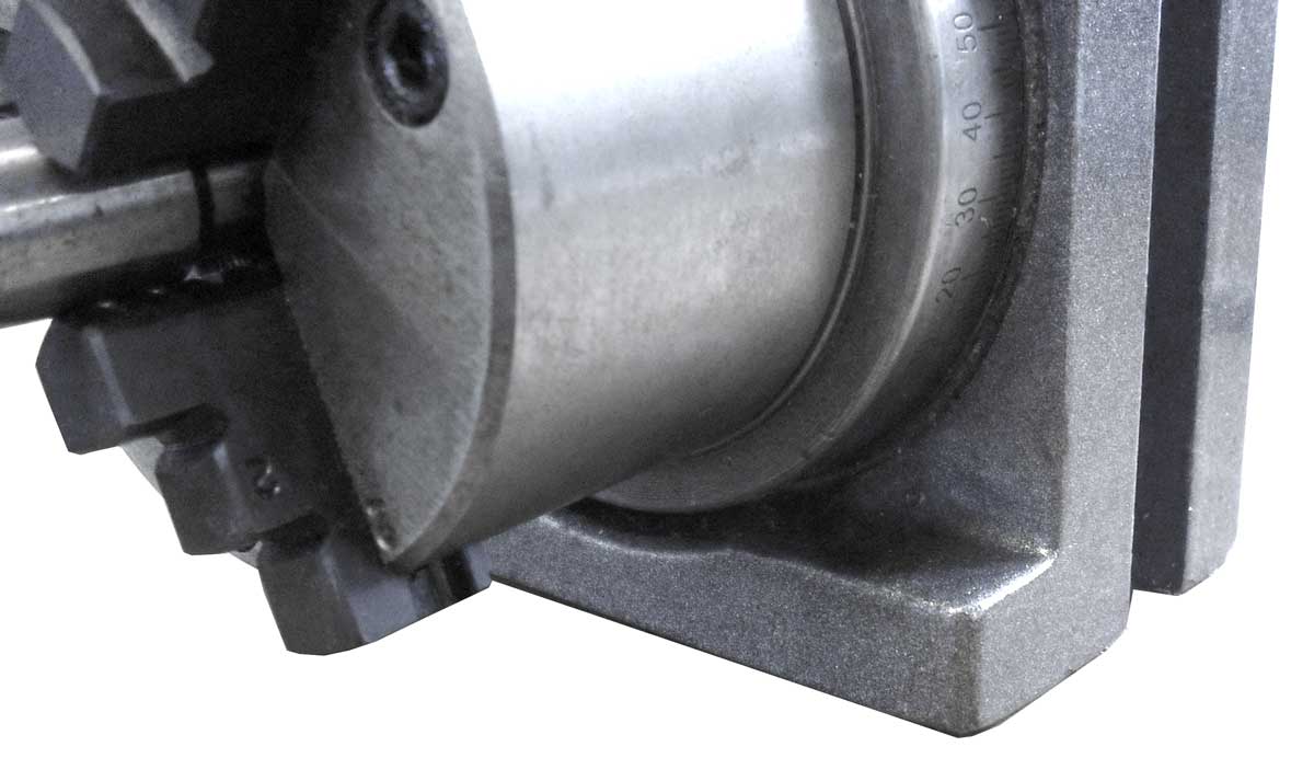 Rychlo-dělící hlava se sklíčidlem 80 mm, 6kg, Warco