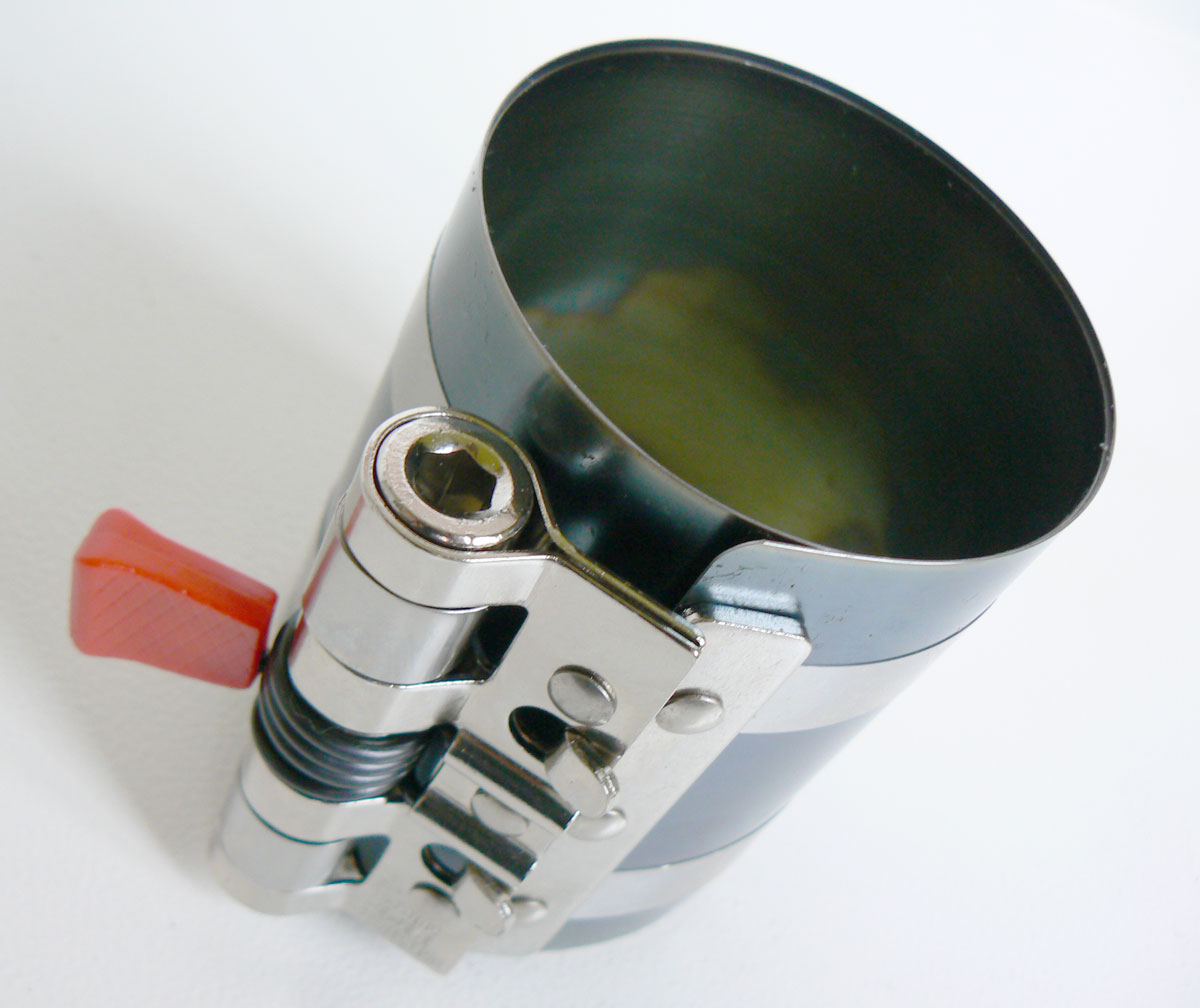 Pás stahovací na pístní kroužky, rozsah 57 - 125 mm, Condor, Werkzeug