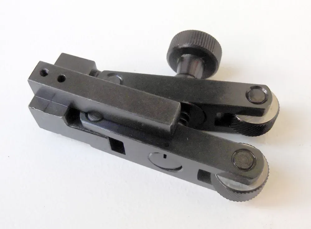 Rádlovací držák pro nožový suport soustruhu - kleštinový typ, Warco