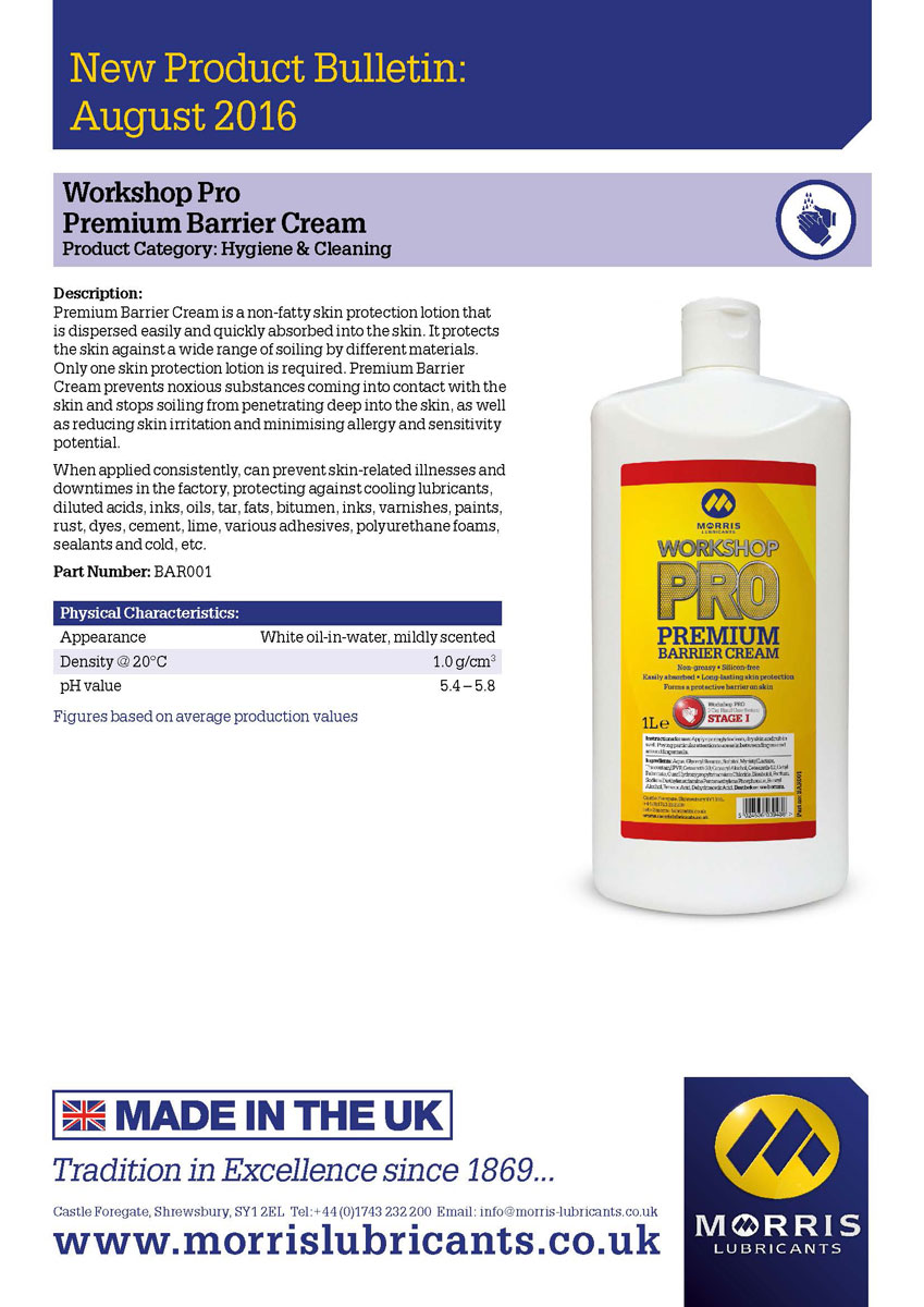 Morris WSP Premium Hand Cleanser, mycí pasta na ruce s pumpou, 5l