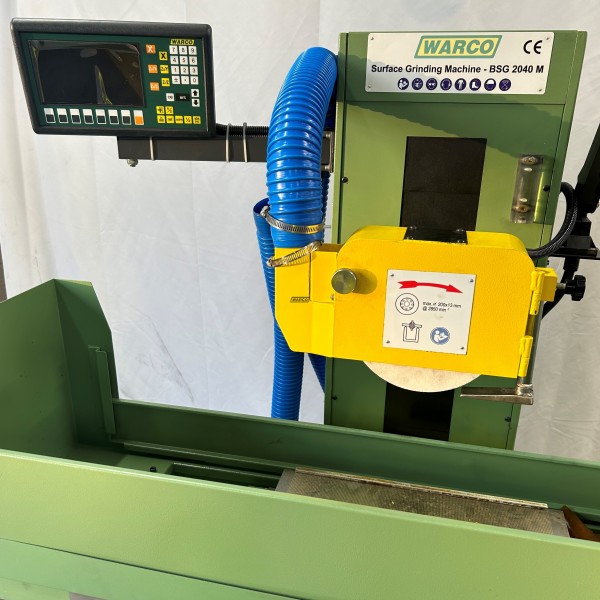 BSG 2040 M - průmyslová bruska na plocho s odsáváním a chlazením, 850 kg, Warco