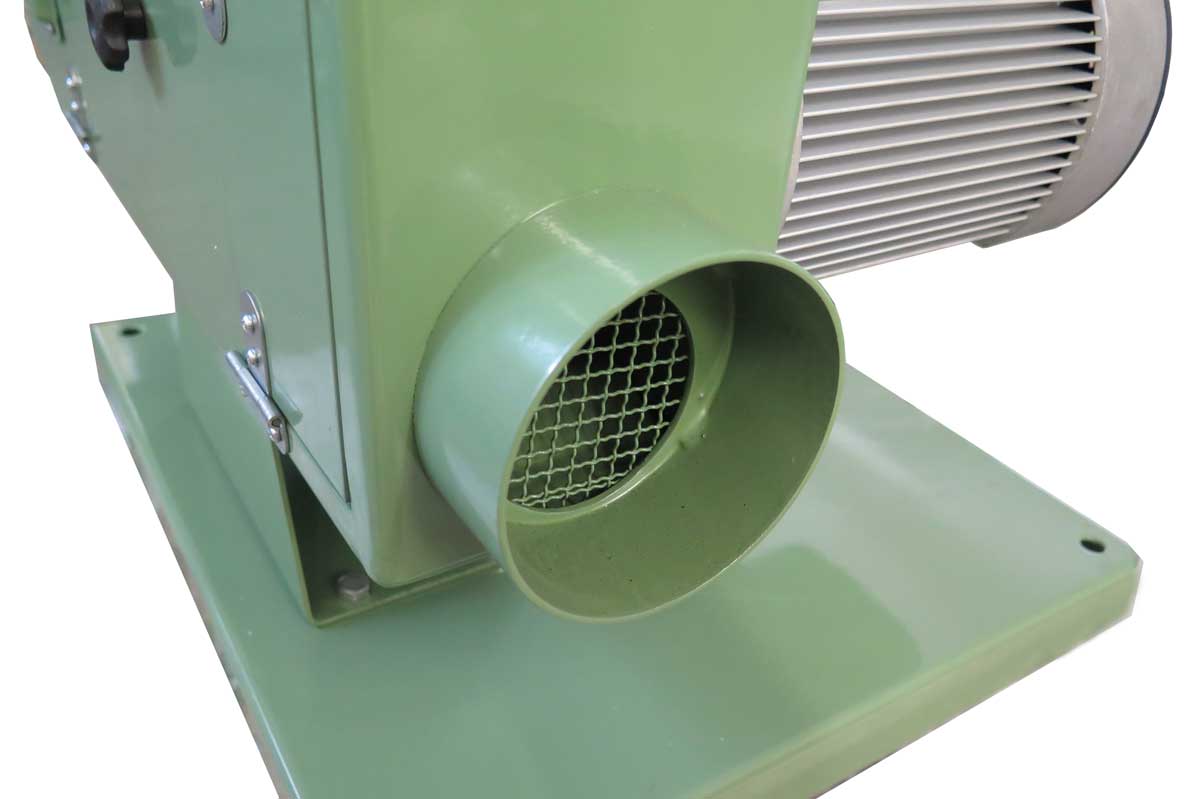 Výkonná pásová bruska se stojanem, 1 fáze, 1.5 kW - 40 kg, Warco