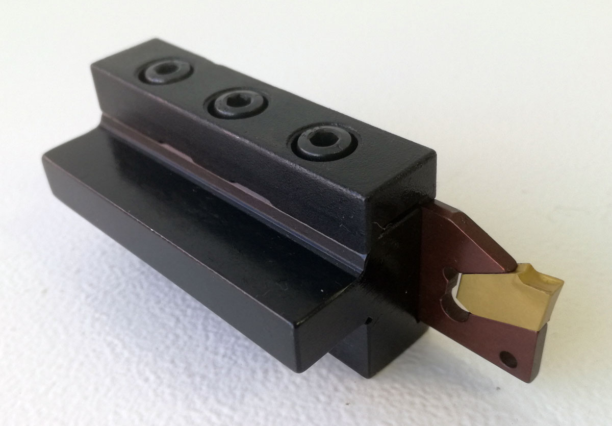 Soustružnický nůž s VBD upichovací, držák 8 mm, GTN 3, Warco