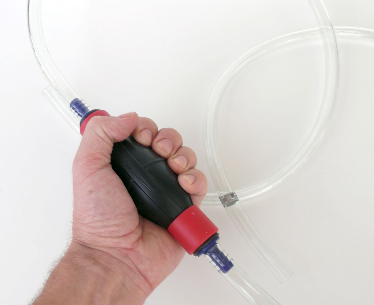 Pumpa přečerpávací, ruční, zpětný ventil, hadice 1 + 1 m, na PHM a vodu