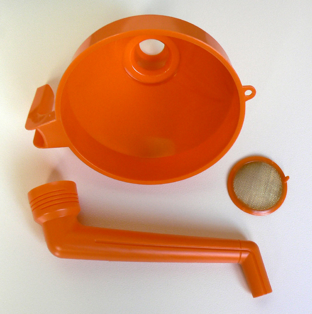 Trychtýř plastový 160 mm + rukojeť, Pressol