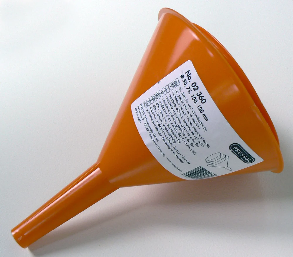 Sada trychtýřů, plast průměr 50, 75, 100, 120 mm, Pressol